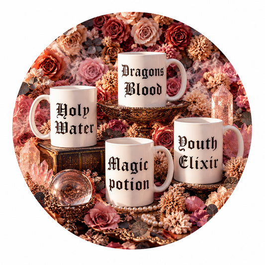 MAGIC MUGS FULL APOTHECARY 🧪🔮 (4 PCS) by KERLI (October 2026 Drop!)