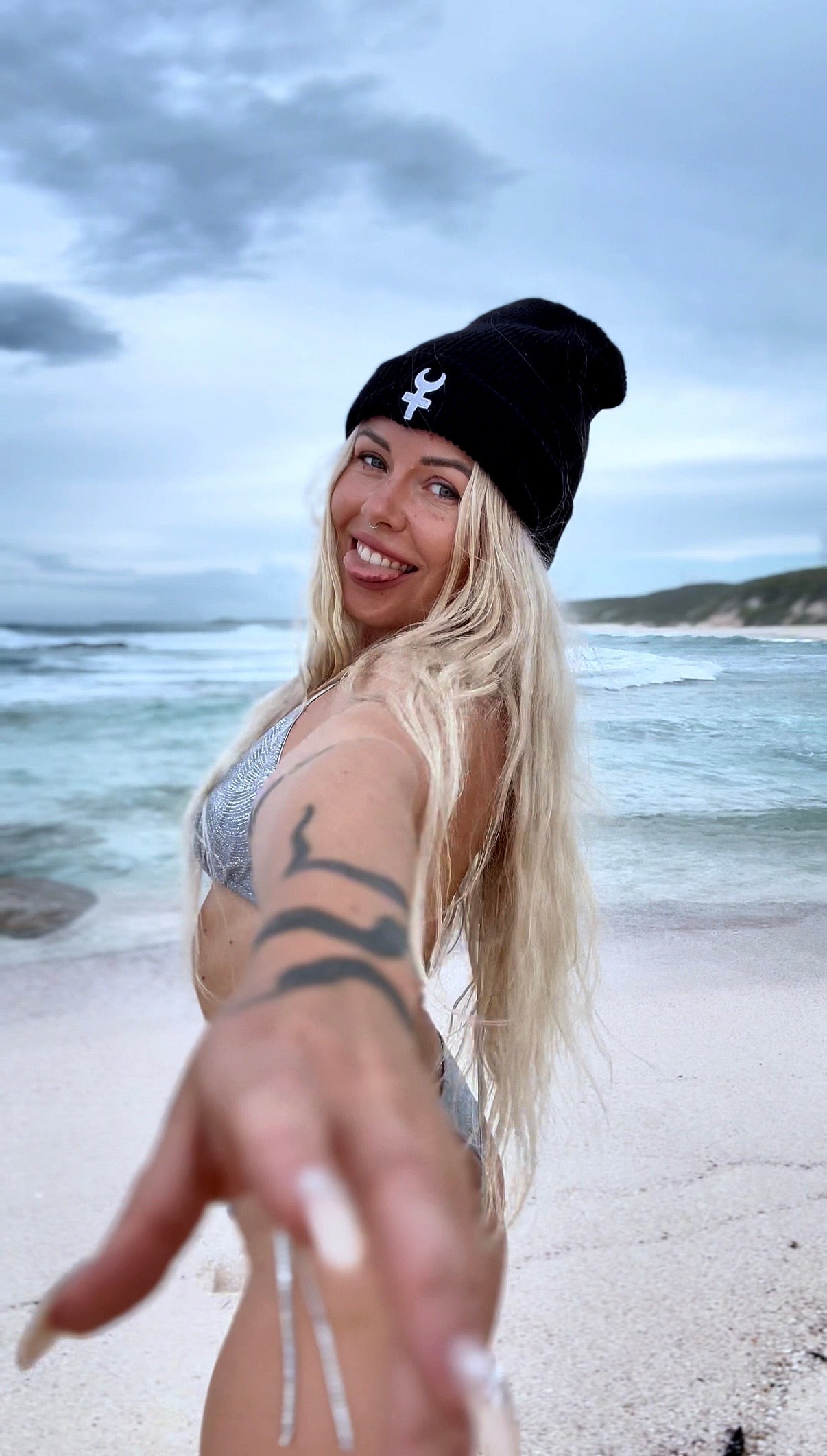 Premium Lunar Cross Beanie !This Month Only!